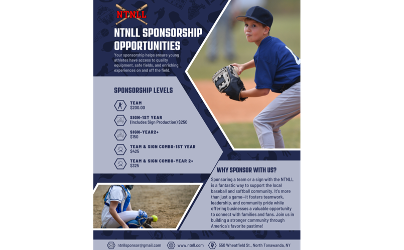 NTNLL Sponship OPPORTUNITIES